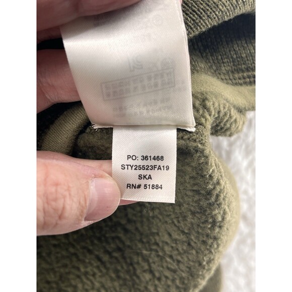 Patagonia Men's Small Better Sweater 1/4 Zip Pullover 25523 Green Gorpcore - Picture 6 of 9